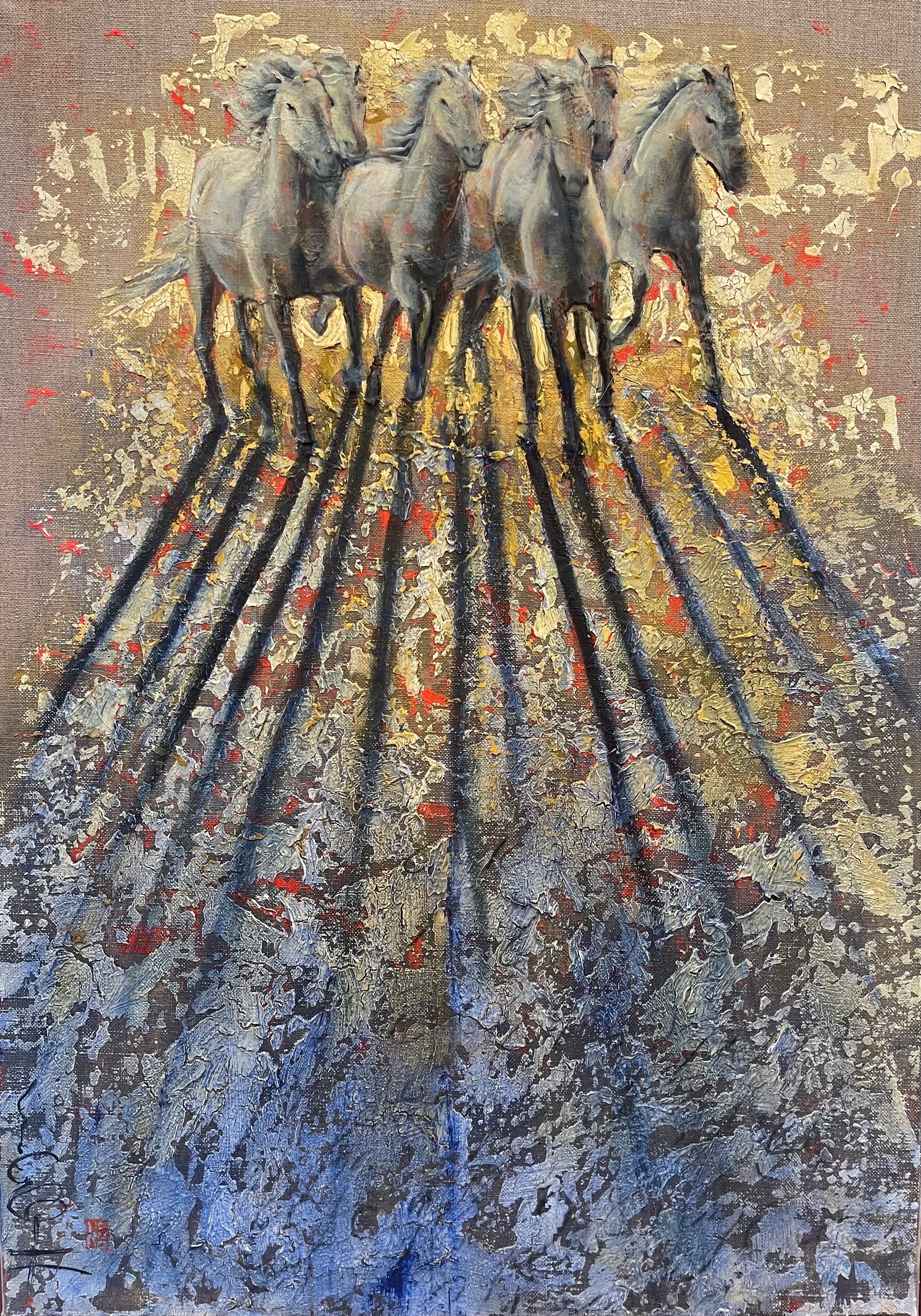 IMG 4747, gesso, oil & mixte