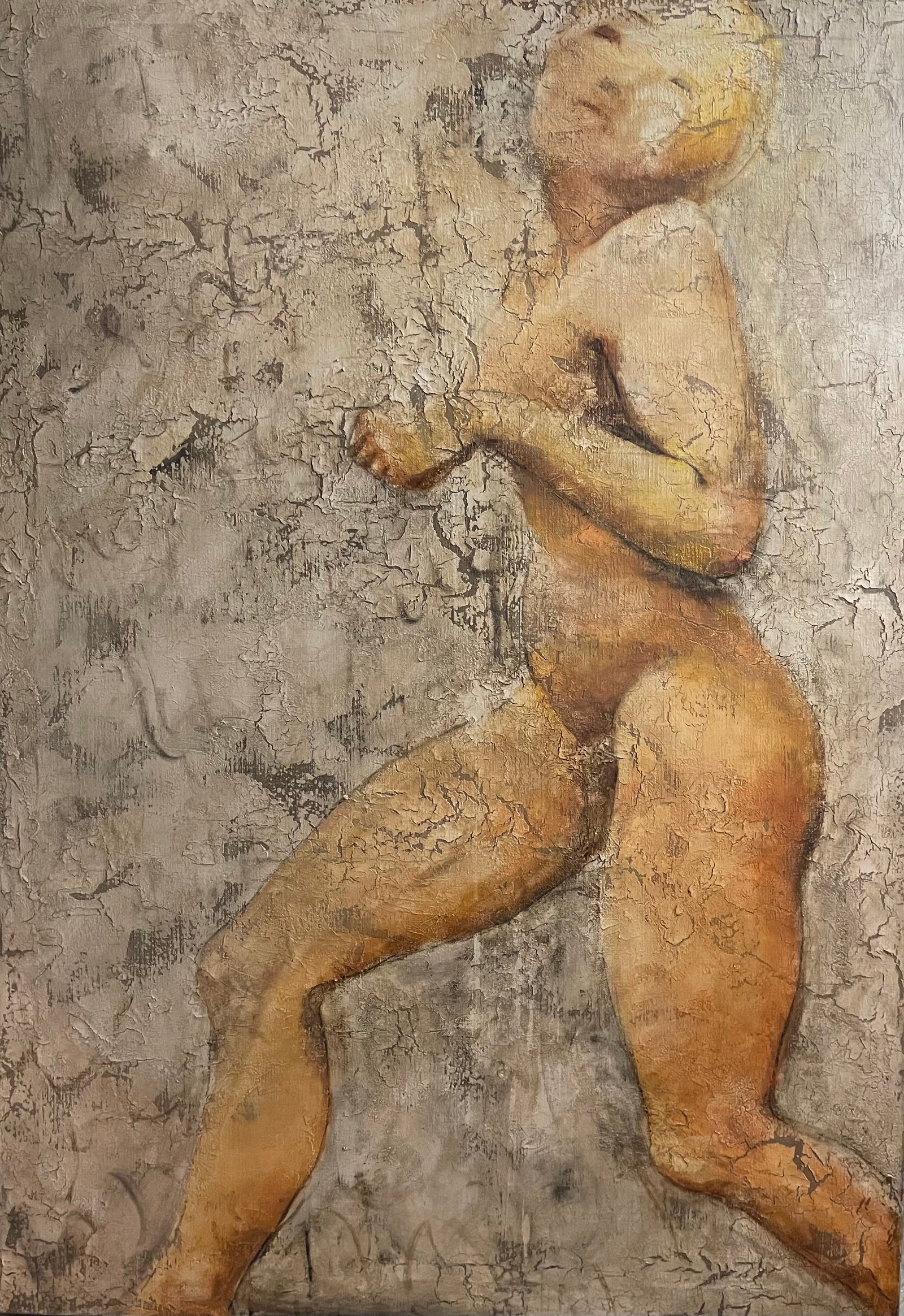 MISSES JONES, gesso, oil & mixte