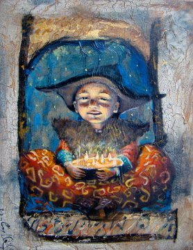 LIGHT, gesso, oil & mixte