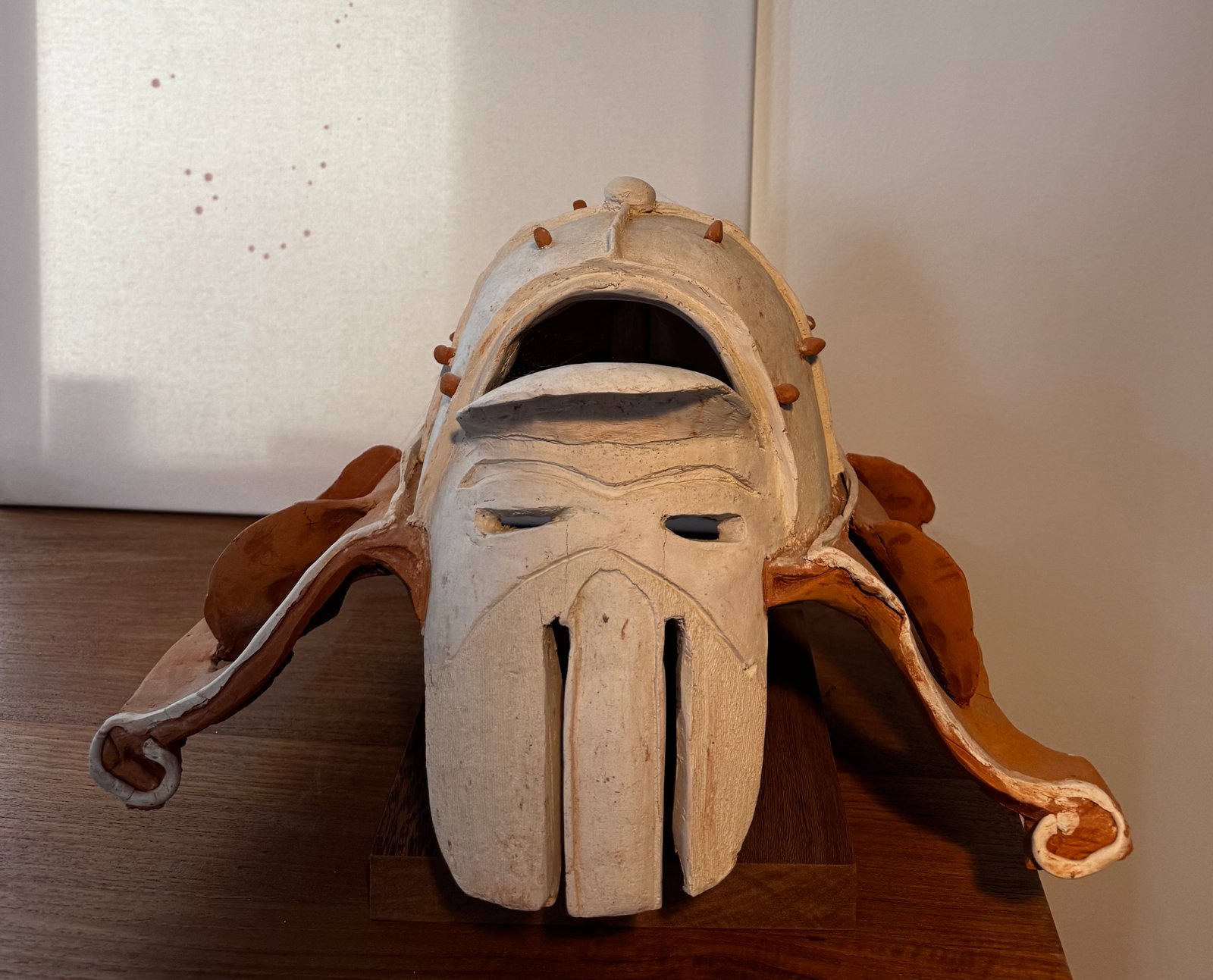 SAMURAI HELMET IV, Terracotta