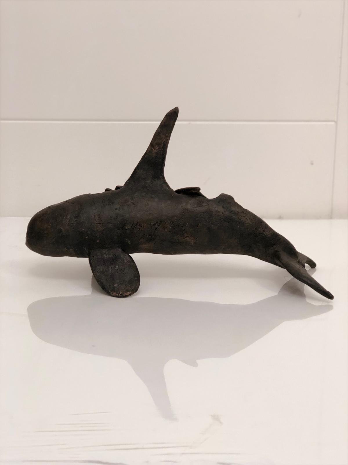 ORCA, gesso, oil & mixte